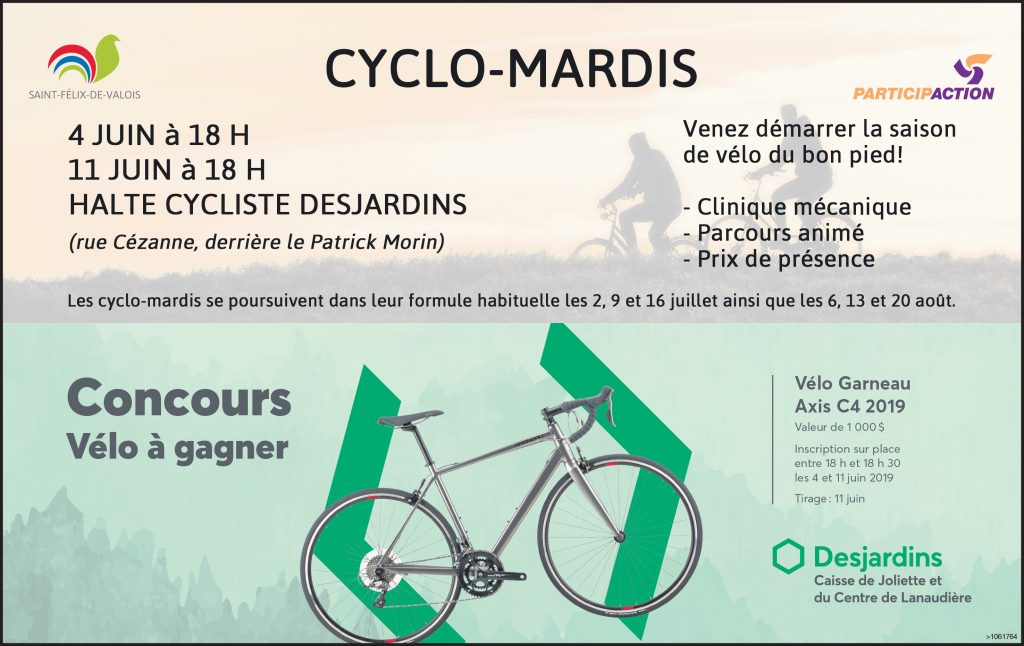 Cyclo-mardis juin