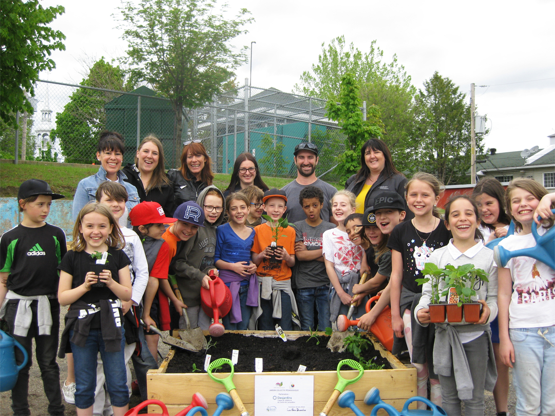 Jardin collectif pédagogique