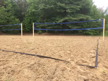 Terrains de volleyball