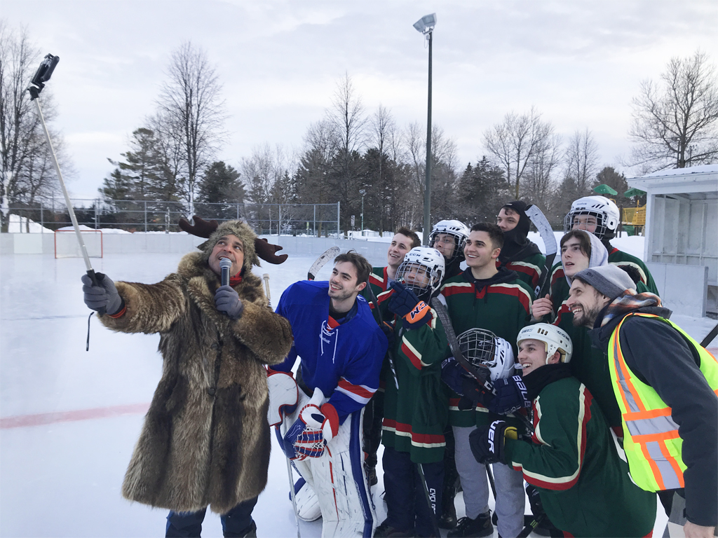 Équipe gagnante tournoi de hockey bottine de la Fête d'hiver bilan